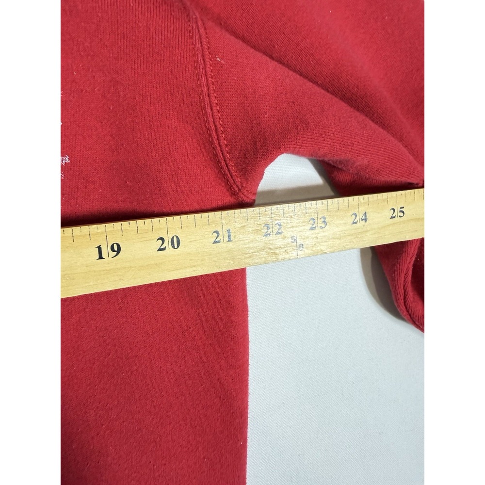 Vintage Washington Redskins Nutmeg Mills Sweatshirt Mens Large Red USA Made 90's - Picture 5 of 7